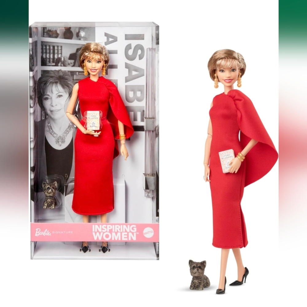FINAL PRICE UNLESS BUNDLED Barbie Inspiring Women Isabel Allende NEW SHIPPER